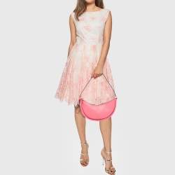 Kate Spade Pink Leather Small Smile Hobo