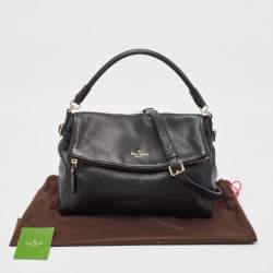 Kate Spade Black Leather Cobble Hill Manika Bag