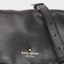 Kate Spade Black Leather Cobble Hill Manika Bag