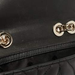 Pre Owned Kate Spade Black Briar Lane Quilted Leather Mini Evelyn Shoulder Bag