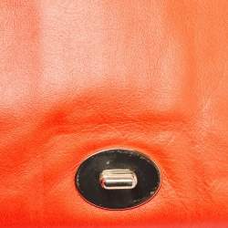 Kate Spade Neon Orange Leather Hampton Road Juliana Crossbody Bag