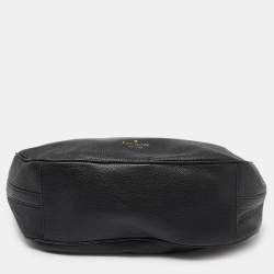 Kate Spade Black Leather Zip Shoulder Bag