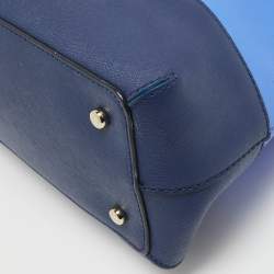 Kate Spade Two Tone Blue Leather Cedar Street Maise Satchel