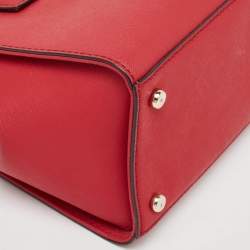 Pre Owned Kate Spade Red Leather Cameron Street Candace Tote