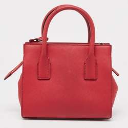 Pre Owned Kate Spade Red Leather Cameron Street Candace Tote