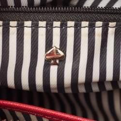 Pre Owned Kate Spade Red Leather Cameron Street Candace Tote