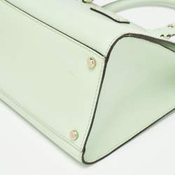 Kate Spade Mint Mojito Leather Wellesley Satchel