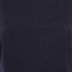 Kenzo Navy Blue Wool Shift Dress L