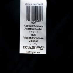 Pre Owned Kenzo Forest Green Crepe Tailored Pants M