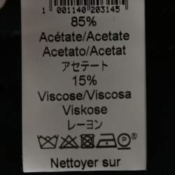 Pre Owned Kenzo Forest Green Crepe Tailored Pants L