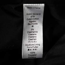 Kenzo Multicolor Printed Cotton Zip Detail Long Sleeveless Jacket S