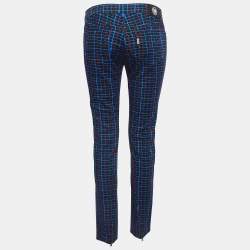 Kenzo Multicolor Print Denim Slim Fit Jeans M Waist 30"