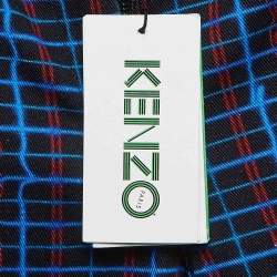 Kenzo Multicolor Print Denim Slim Fit Jeans M Waist 30"