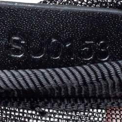 Kenzo Green/Black Mesh Clutch