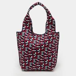 Kenzo Multicolor Signature Canvas Shoulder Bag