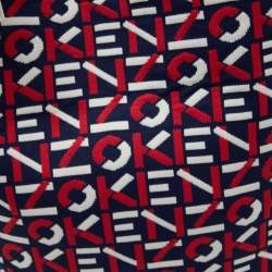 Kenzo Multicolor Signature Canvas Shoulder Bag