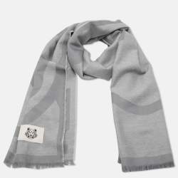 Kenzo Grey Wool Stole