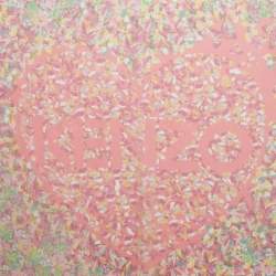 Kenzo Pink Floral Print Silk Square Scarf 