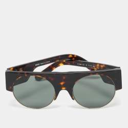 Kenzo Tortoise Brown/Black KZ 3188 Frame Round Sunglasses