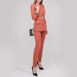 Pre Owned Kenzo Grey Tiger Embossed Patent Leather Phone Carrier Bag