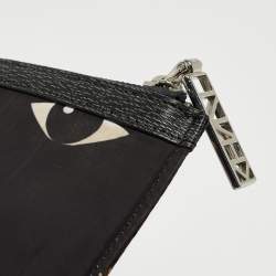 Kenzo Multicolor Printed Nylon Flying Tiger Zip Pouch