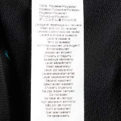 Pre Owned Kenzo Black Eye Embroidered Cotton Crew Neck Sweatshirt L