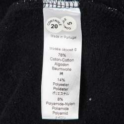 Pre Owned Kenzo Metallic Monster Embroidered Lame Sweatshirt XL