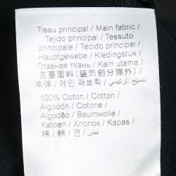 Pre Owned Kenzo Black Tiger Print Cotton Crew Neck T-Shirt L