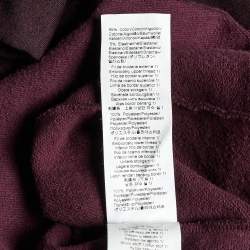 مملوكة مسبقًا Kenzo Purple Tiger Embroidered Cotton Mini Dress S