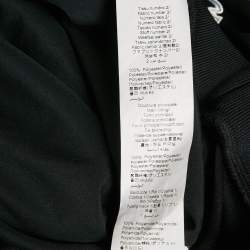 Pre Owned Kenzo Black Tiger Embroidered Crepe Crew Neck Jumper L