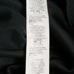 Pre Owned Kenzo Black Tiger Embroidered Crepe Crew Neck Jumper L