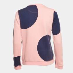 Kenzo Multicolor Cotton Eiffel Tower Embroidered Sweatshirt M