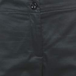 Kenzo Black Cotton Bermuda Shorts XL