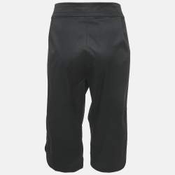 Kenzo Black Cotton Bermuda Shorts XL