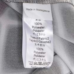 Kenzo Multicolor Check Pattern Crepe Top M