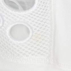 Kenzo White Mesh and Cotton Cut-Out Detail Sweatshirt S