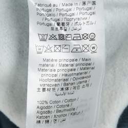 Pre Owned Kenzo x  Kansai Yamamoto Blue Abstract Print Crew Neck Sweatshirt L