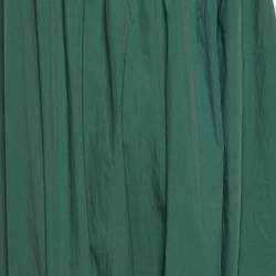 Kenzo Green Cotton Halter Neck Harem Wrap Jumpsuit L