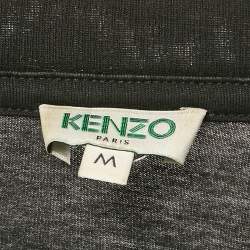 Kenzo Black Logo Print Cotton Short Sleeve T-Shirt M