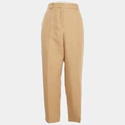 Kenzo Beige Gabardine Trousers M
