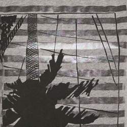 Pre Owned Kenzo Grey Printed Cotton Knit Sleeveless Top S