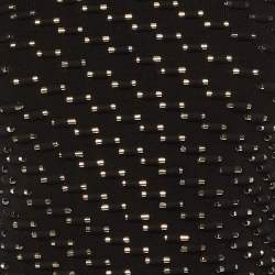 Pre Owned Kenzo Black Knit Studded Long Sleeve Top S