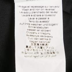 Pre Owned Kenzo Black Eye Print Cotton T-Shirt S