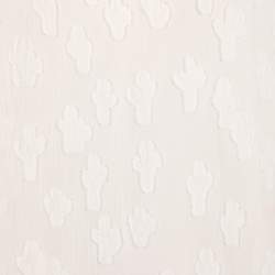 Pre Owned توبس كينزو قماش بروكاد كريمي بدون أكمام مقاس وسط