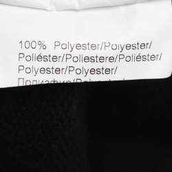 Pre Owned سويت شيرت كينزو قطن مطرز بشعار بيزلي أسود كرو نيك مقاس كبير (لارج)