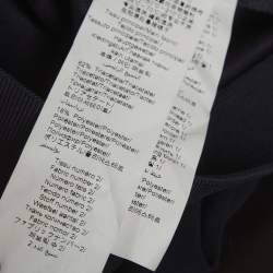 Pre Owned Kenzo Blue Tiger Embroidered Crepe Sweatshirt M