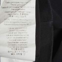 Pre Owned فستان ميدي كنزو جيرسي مطبوع شعار أسود مقاس صغير  


