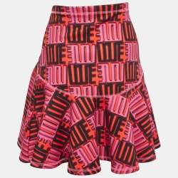 Pre Owned تنورة كينزو صغيرة قوس قزح حب مقاس صغير