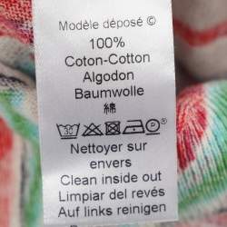 Pre Owned توب كينزو جيرسي مطبوع متعدد الألوان مقاس صغير (سمول)