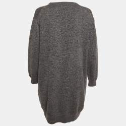 Pre Owned فستان كنزو بلو آي صوف محبوك صغير